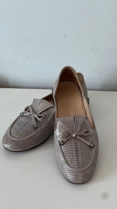 Mocasini/Loafers noi Flavio Passini din piele naturală, mărimea 37