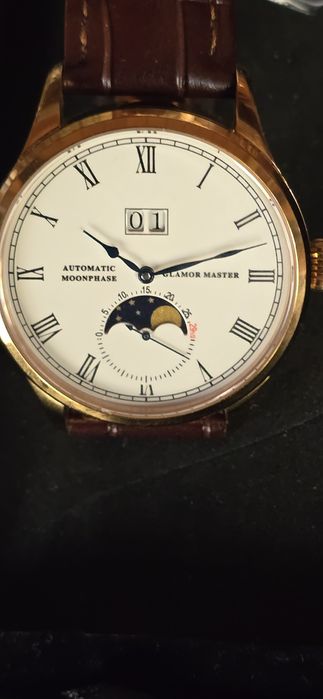 Намален iwc moonphase automatic21600 /homage/Sugess Чайка механизьм 29