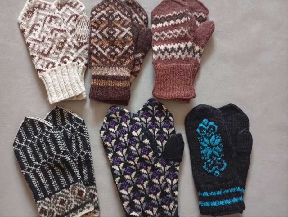 Носки, варежки ручная работа