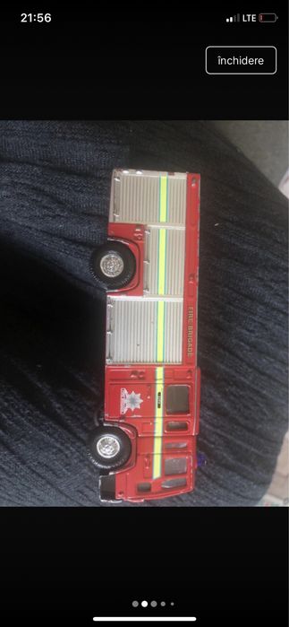 Macheta de colectie CORGI Volvo masina de pompieri UK