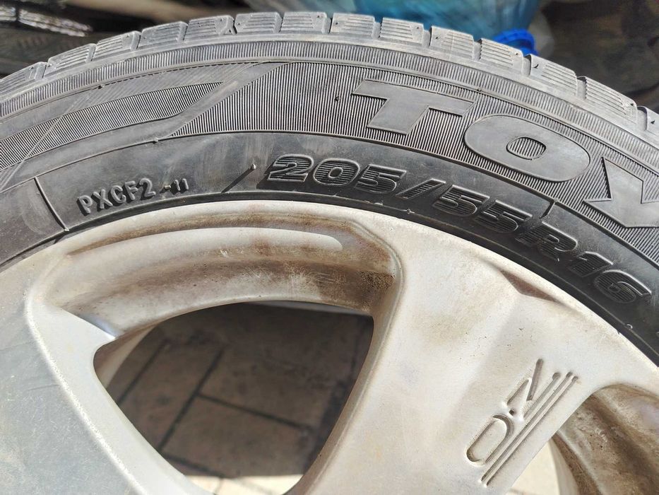 Джанти с гуми от Бургас