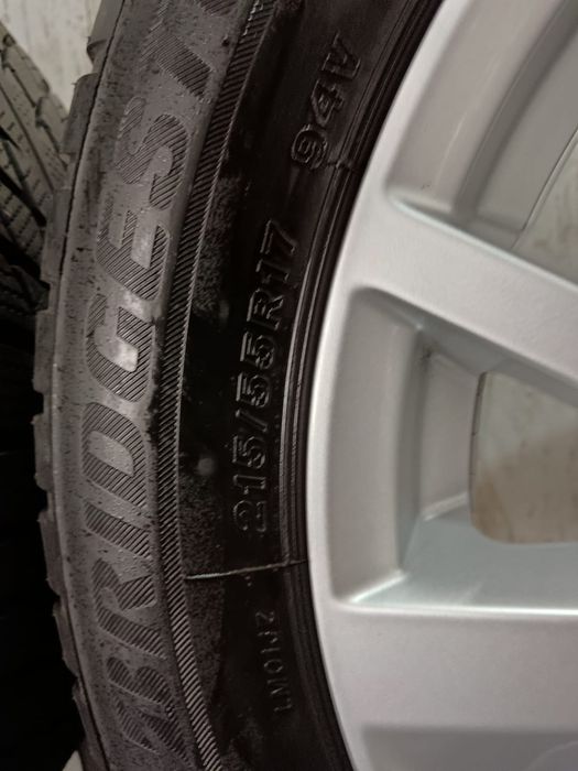 Jante 17 5x112 ET45 Golf Passat Octavia + 215/55 R17 iarna