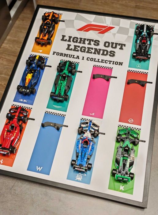 Suport Rama LEGO F1 Speed Champions - Lights Out Legends