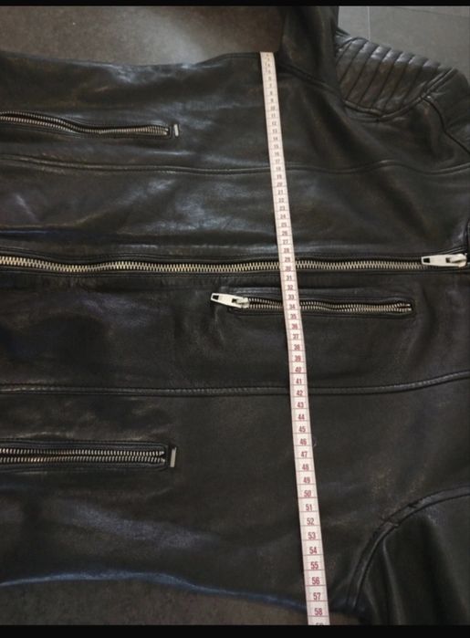 Geaca de piele Zara tip biker