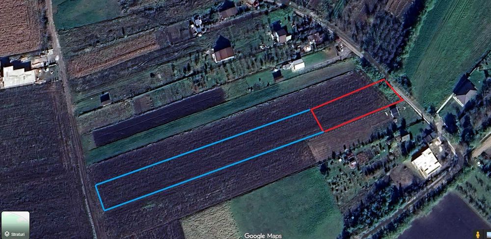 Teren intravilan\extravilan 5800 mp – Sat Pata, Com Apahida – front 24,84 ml
