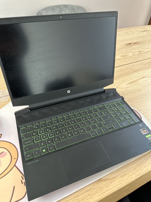 Laptop Gaming HP Pavilion AMD R7 5800H 15,6 FULL HD 144Hz 16GB RAM  512GB SSD  Nvidia 3050Ti 4GB