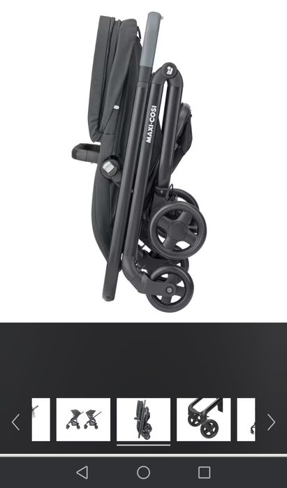 Детска количка Maxi cosi lila cp 3в1