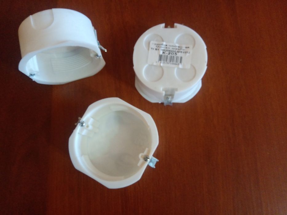 Крепежные материалы. Монтажные коробки