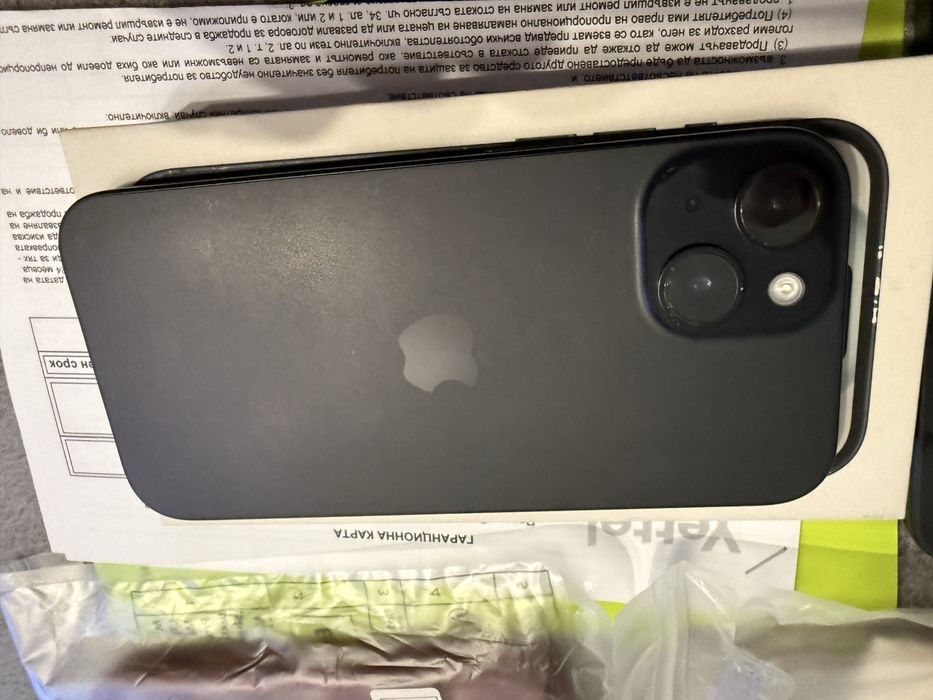 Iphone 15 гаранция Yettel