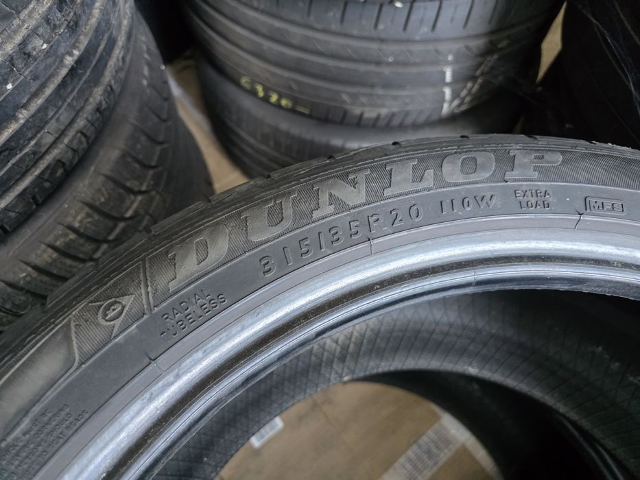 2бр Летни гуми 315 35 20 - Dunlop Runflat