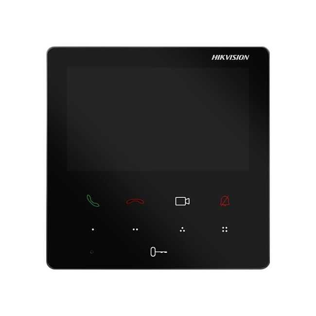Hikvision DS-KH6110-WE1 (Black) видеодомофон 4.3" цветной TFT экран
