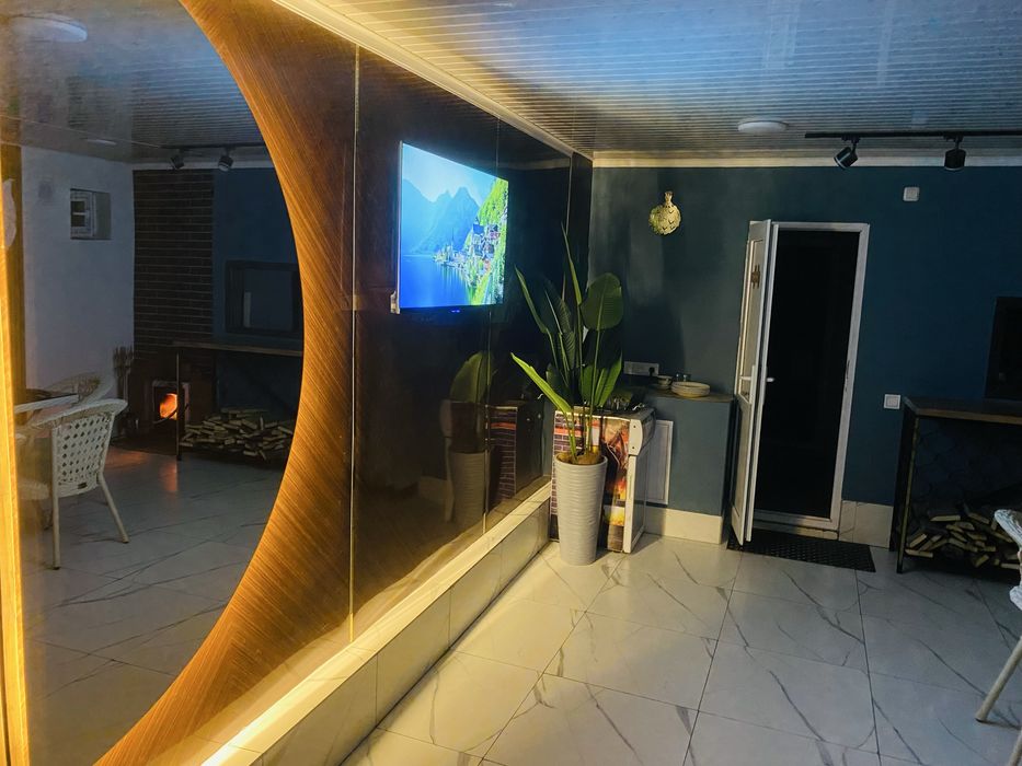 Баня Сауна ) ждет Вас , мокрый пар