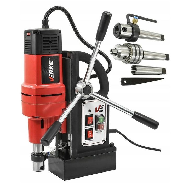 Masina de gaurit fixa, cu talpa magnetica, 15000N, 1500 W, dimensiuni