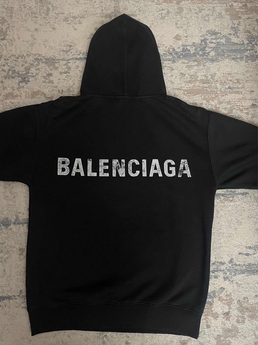 balenciaga black hoodie