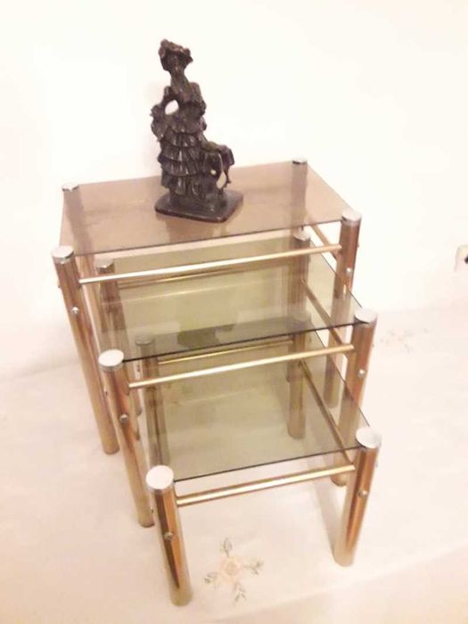 Set de trei masute decor