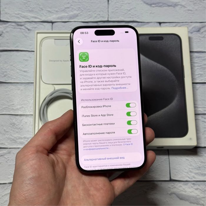 iphone 15 pro в идеальном состояний