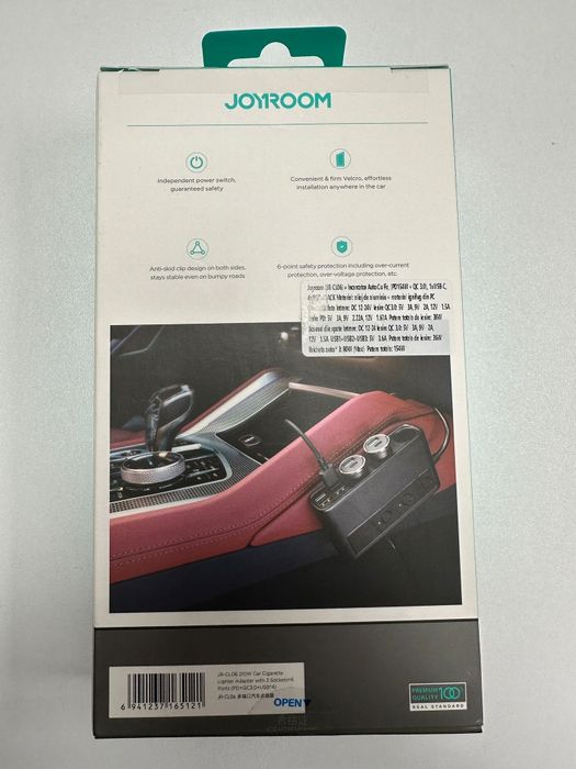 Adaptor / Triplu Bricheta auto Fast Charge