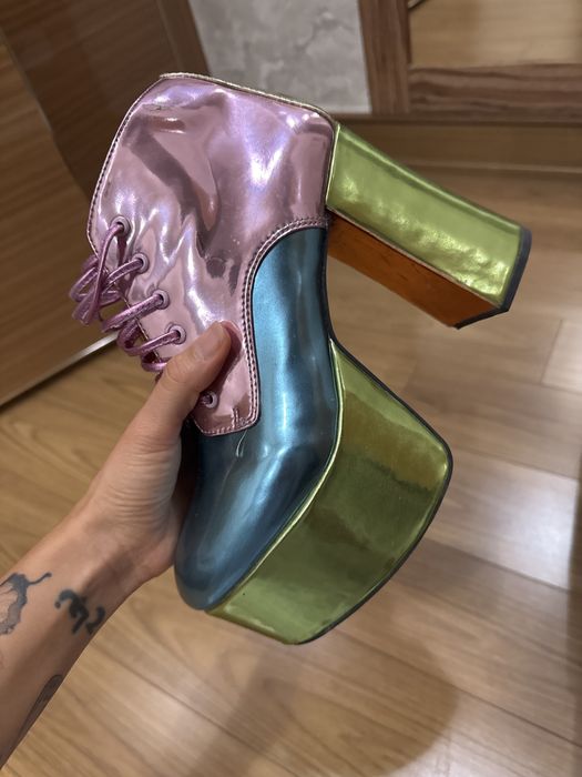 ботинки на платформе