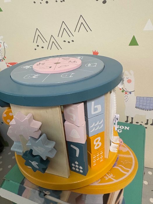 11 в 1 Интерактивен Монтесори куб
