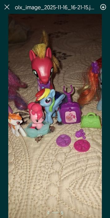 My little pony figurine 10 buc cu accesorii