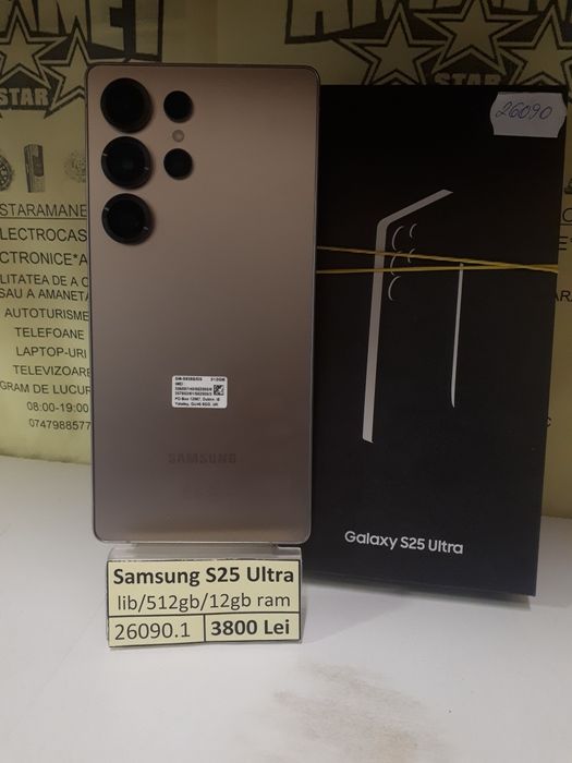 Samsung S25 Ultra (vl) star amanet
