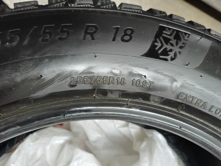 255/55 R18 Michelin зим шип