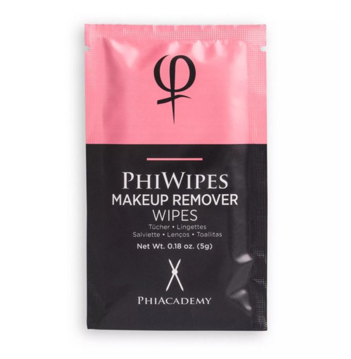 Phi academy кърпички преди/ след грижа дезинфектиращи перманентен грим