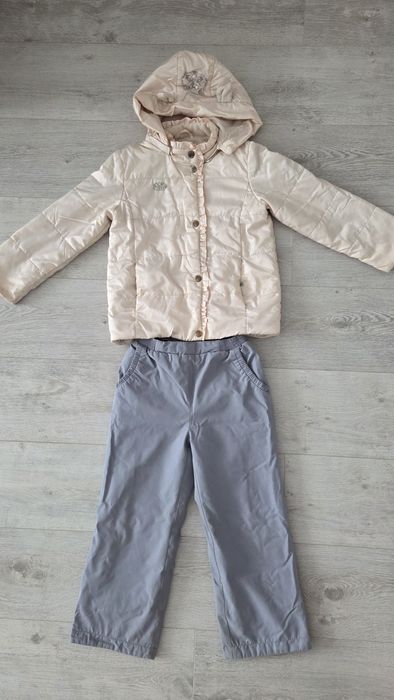 Куртка со штанами на девочку 116 см, осень-весна