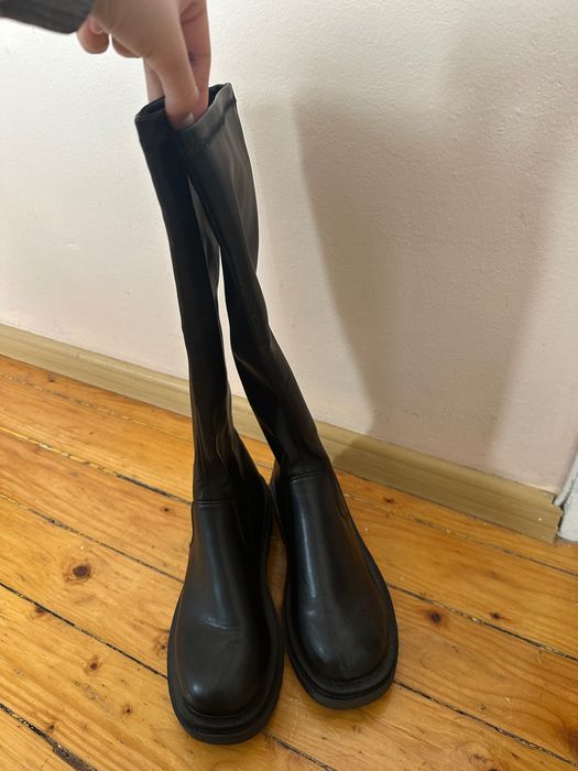 Дамски ботуши черни