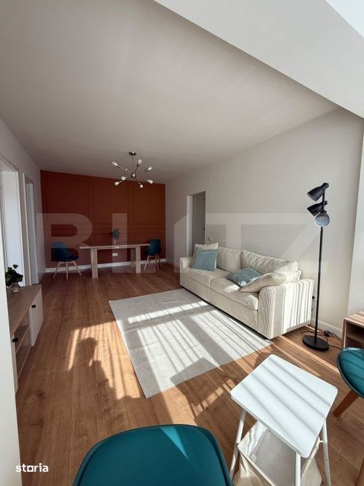 Apartament 2 camere, complet renovat, 52 mp, etaj 3, Bulevardul George