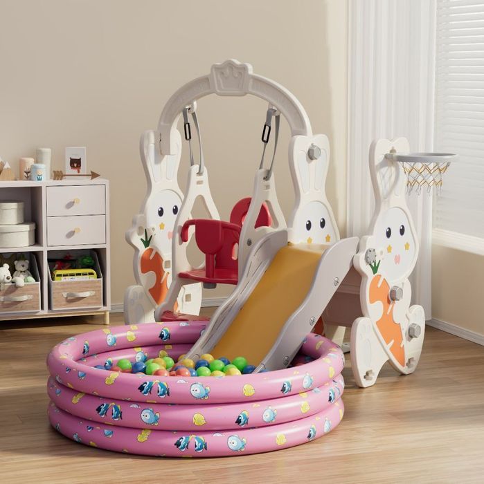 Горка качела детский навинка