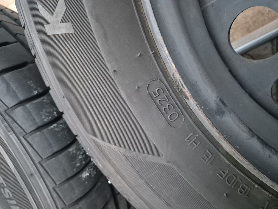 Jante R15 4x100 Logan, Sandero cu anvelope vară 185/65R15