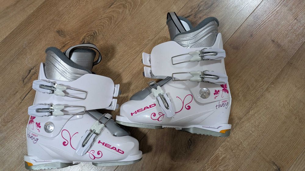 Детски ски HEAD 117 см + апарати + обувки 23/24.5 (номер 34/35)