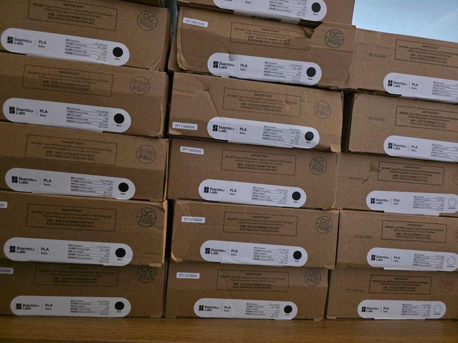 Filament PLA  Bambulab Rosu/Negru/Alb/Galben