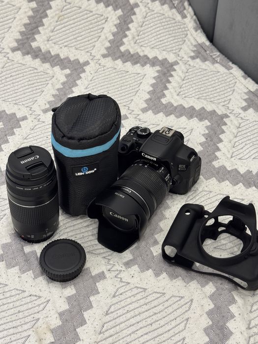 Canon 650D с 2 обьективами