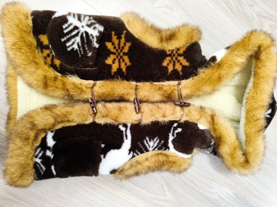 Vestă lână traditionala copii