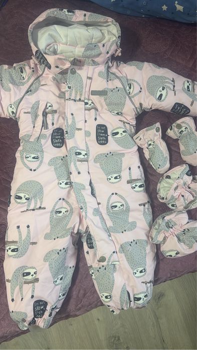 Комбинезон для новорожденной