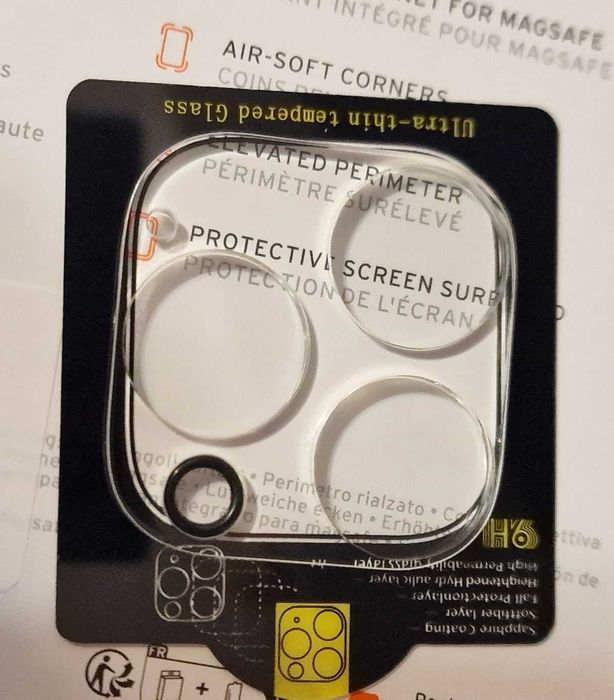 Pachet HUSA UAG, Folii camera IPHONE 15 PRO MAX