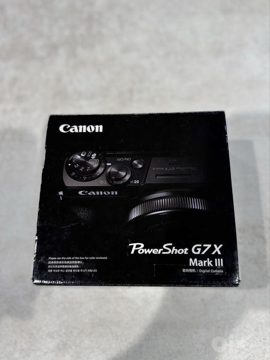Canon G7 X mark III