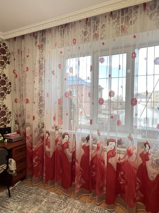 Занавески, тюль б/у