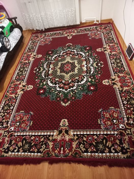 Ковёр размером 2х3 после химчистки