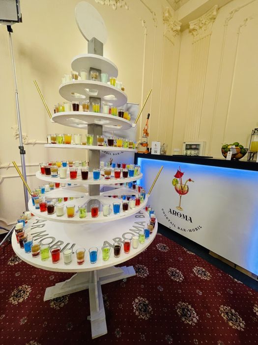 Bar mobil / Cocktail Bar mobil Evenimente / Tort de shoturi