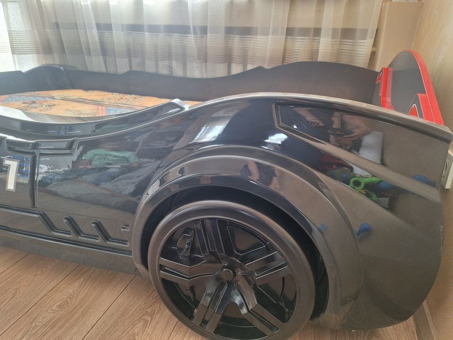 Детско легло-кола Cilek Turbo Max с матрак