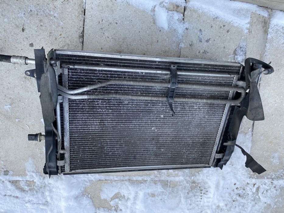 Ауди А4 В7 , 2007 г.в  радиатор дифузор