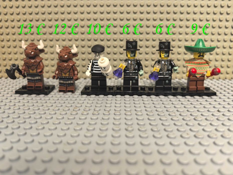 LEGO минифигурки рицари пирати нинджаго космос колекционерски стар уорс уестърн фортнайт властелинът на пръстените други ЧАСТ 4