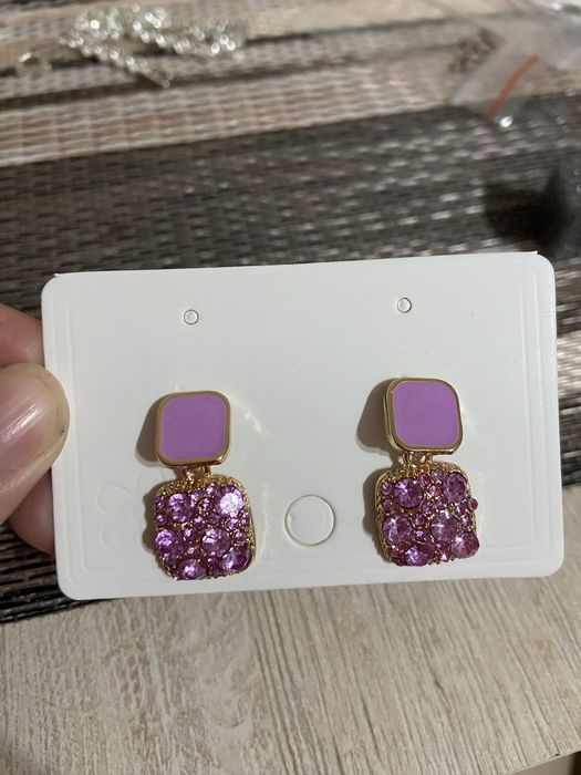 Продам очки трендовые и серьги конго