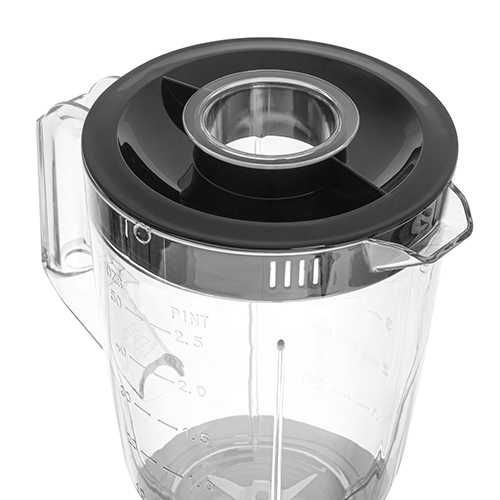 Blender Adler AD 4085, 1000 W, 2 viteze, bol 1,5 L, 4 lame inox, alb