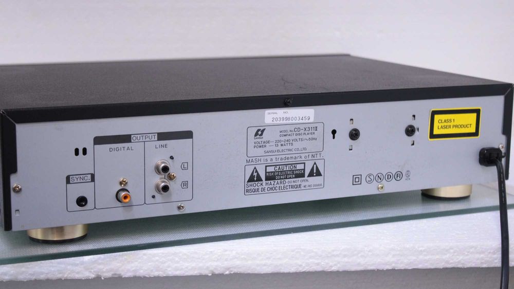 Cd player Sansui CDX-311II.