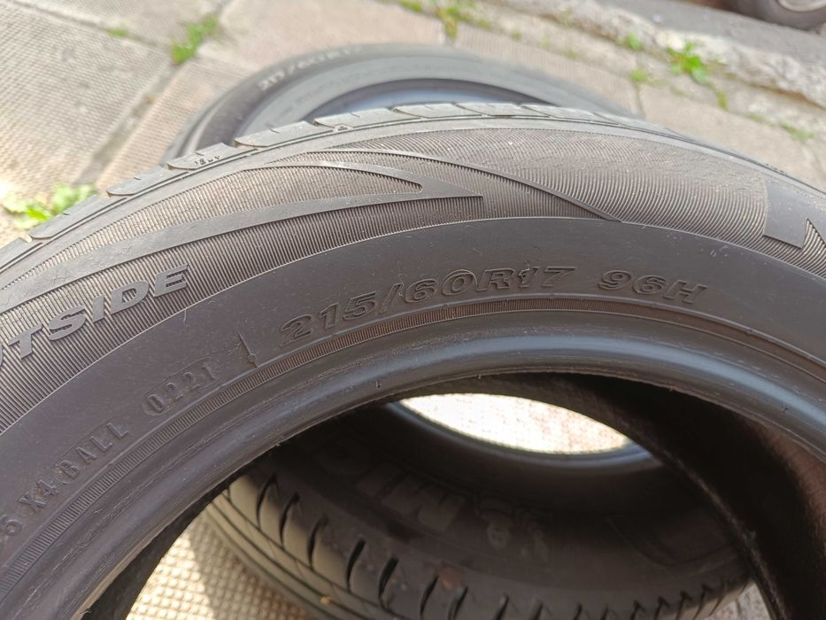 4 броя летни гуми 17 ' цола 215 60 R17