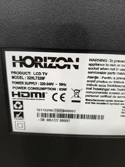 Vând tel led tv Horizon
